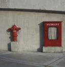 fire-hydrant-and-a-red-emergency-hydrant-box-.jpg Fire hydrant and a red emergency hydrant box.